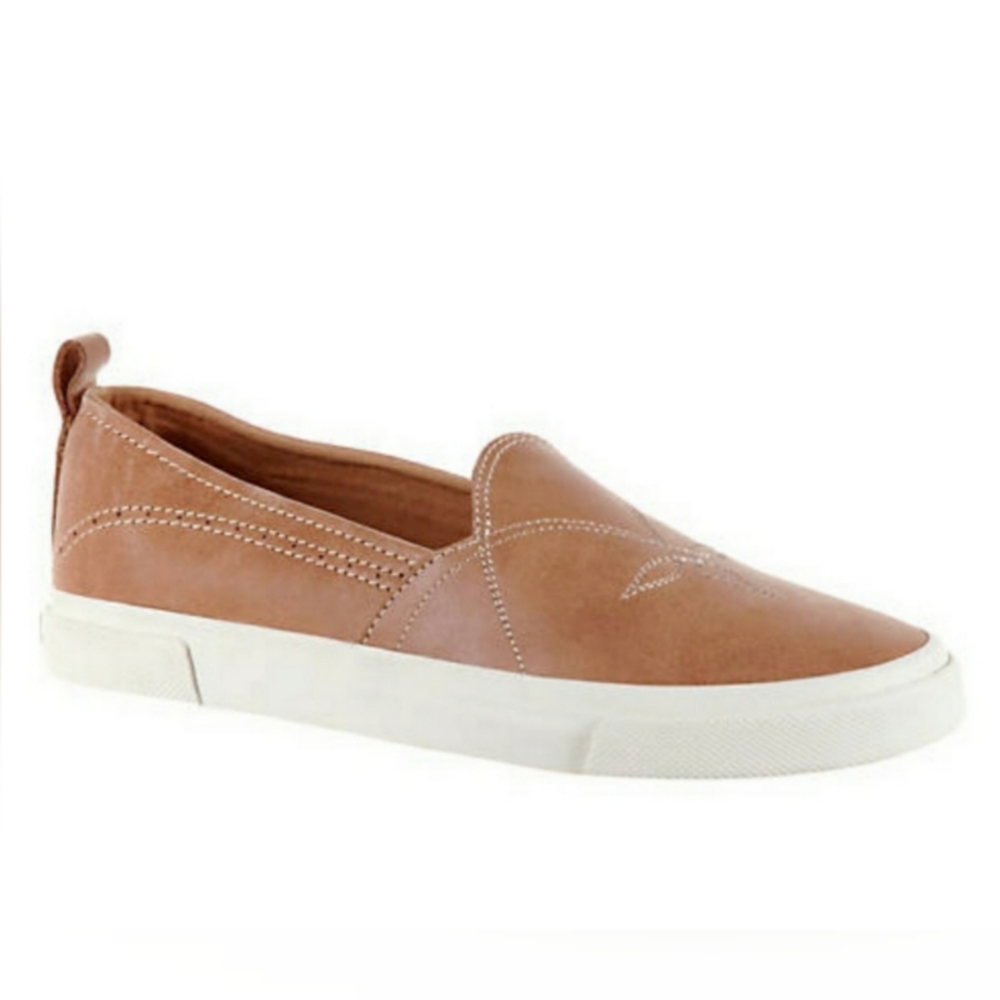 Durango western style tan leather slip on sz 8